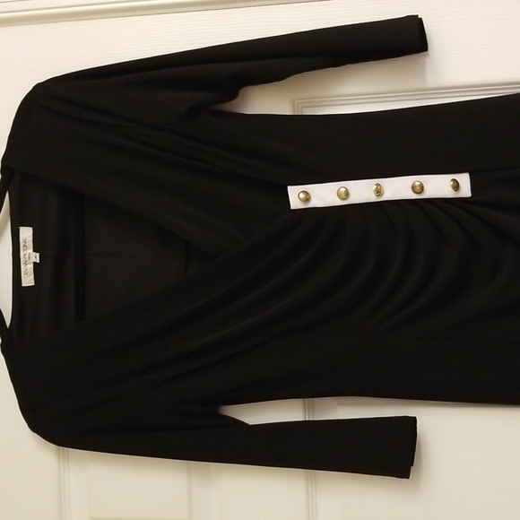 Evan Picone black dress - Picture 2 of 9